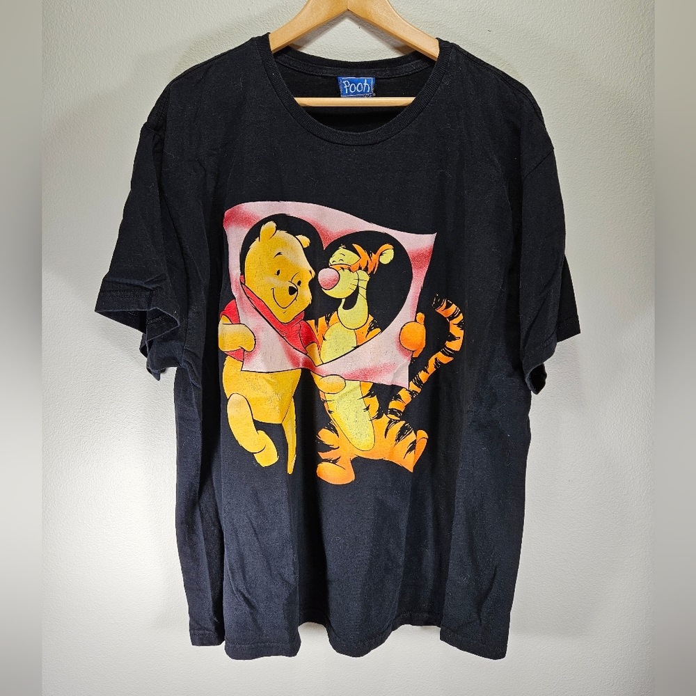 Vintage Pooh and Tiger Tshirt XL